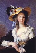 eisabeth Vige-Lebrun Portrait of the Duchess de Polignac oil painting artist